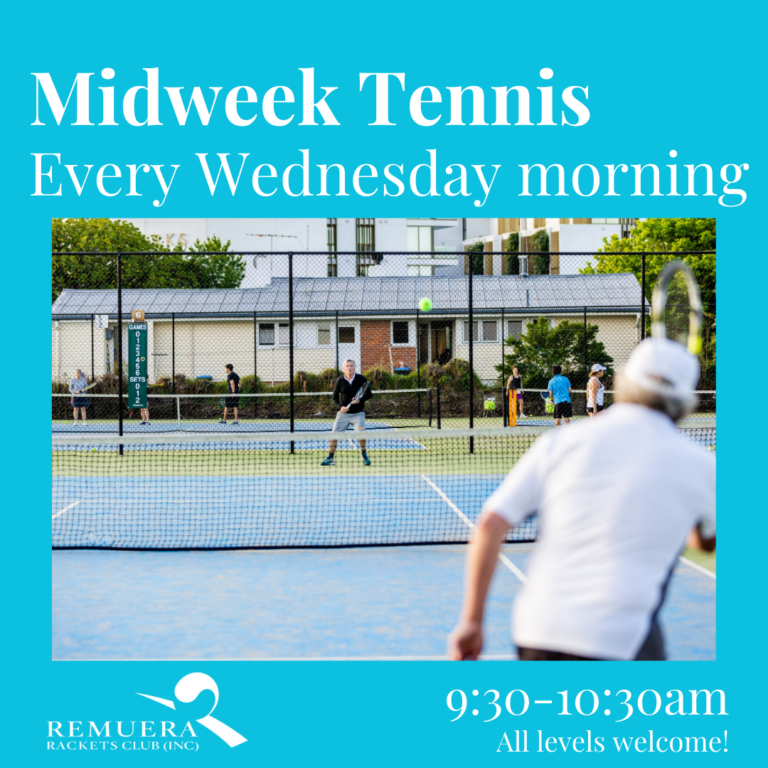 Midweek Morning Tennis Wednesday
