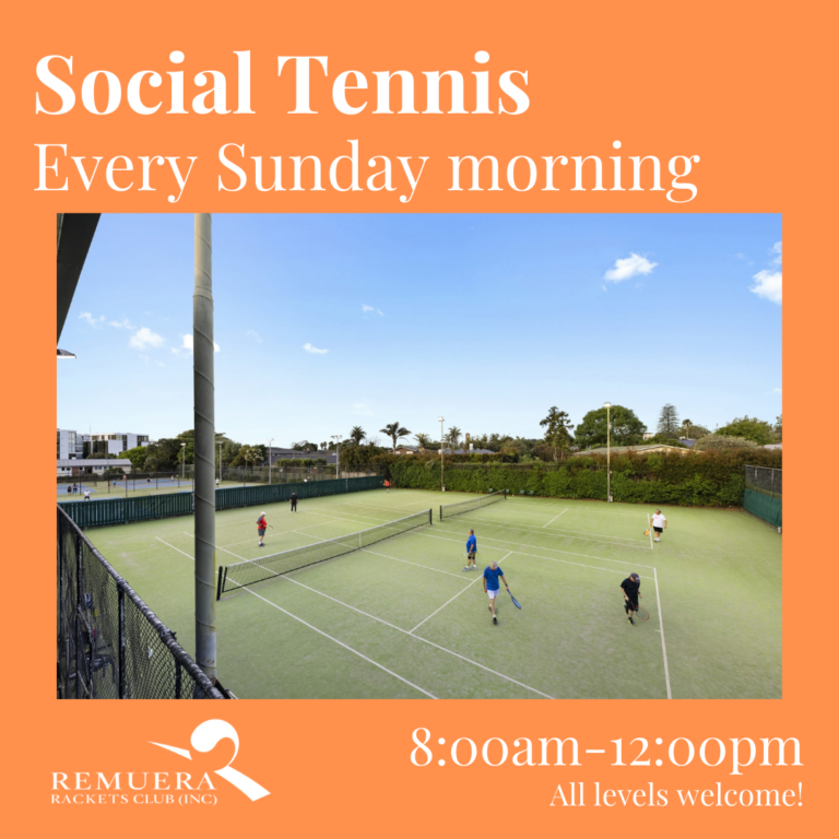 Sunday Social Tennis